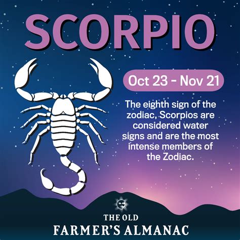 Scorpio Horoscope .